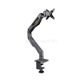 STARTECH Desk Mount Monitor Arm, Up To 32" Display, Max 22lb/10kg, VESA 75x75/100x100, C-Clamp, Fully Articulating, Mechanical Spring H1M1AG2-MONITOR-ARM small