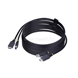 STARTECH 10ft (3m) HDMI and USB 5Gbps KVM Cable, 4K 60Hz, HDMI 2.0 and USB Combo Cable for KVM Switches HU12210-KVM-CABLE small
