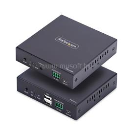 STARTECH HDMI KVM Extender Over IP Network, 4K 60Hz, Driverless, HDMI and USB Over Ethernet/CAT6, AVoIP, Transmitter and Receiver Kit, Includes Mounting Kits IH2006-KVM-EXTENDER small