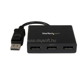 STARTECH 3-Port DisplayPort 1.2 Splitter, DisplayPort to 3x DP Multi-Monitor Adapter, Dual 4K 30Hz and 1080p 60Hz Computer MST Hub MSTDP123DP small
