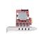 STARTECH 4-Port USB Type-C PCIe Card, USB 3.2 10Gbps, USB-C PCI Express Expansion Card P10Q4C-USB-CARD small