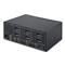 STARTECH 2-Port Dual-Monitor DisplayPort KVM Switch, 8K 60Hz / 4K 144Hz, DP 1.4, 2x USB 10Gbps Ports P2CDD143-KVM-SWITCH small