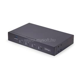 STARTECH 4-Port KM Switch with Mouse Switching, USB Switch for Keyboard/Mouse, 3.5mm/USB Audio, Peripheral Sharing for 4 Computers P4A20132-KM-SWITCH small