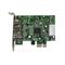 STARTECH 3 Port 2b 1a Low Profile 1394 PCI Express FireWire Card Adapter PEX1394B3LP small