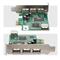 STARTECH 4 Port PCI Express Low Profile High Speed USB Card PEXUSB4DP small