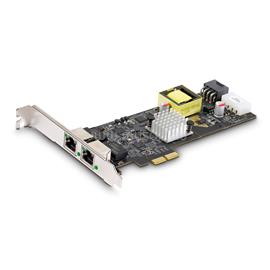 STARTECH 2-Port 2.5Gbps NBASE-T PoE Network Card, Dual Intel I225-V, 802.3af/at PoE+ Multi-Gigabit NIC, PCI Express Server LAN Card PR22GIP-NETWORK-CARD small