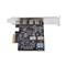 STARTECH 5-Port USB PCIe Card, USB 3.2 10Gbps, PCI Express Card with 4x USB-C Ports, 1x USB-A Internal Port PS4C3IA3-USB-C-CARD small