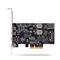 STARTECH 5-Port USB PCIe Card, USB 3.2 10Gbps, PCI Express Card with 4x USB-C Ports, 1x USB-A Internal Port PS4C3IA3-USB-C-CARD small