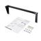 STARTECH 1U 19in Steel Vertical Wall Mount Equipment Rack Bracket RK119WALLV small