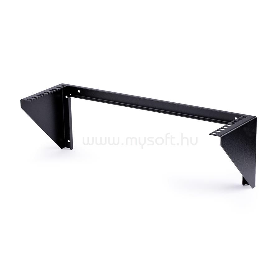 STARTECH 3U 19" Wall Mount Vertical Rack Bracket, Wall Mount Patch Panel Bracket for Data/AV/IT/Computer Equipment, 3U Rack for Cabinet or Server Room, Supports 150lb (68kg) Capacity