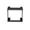 STARTECH 2-Post 8U Heavy-Duty Wall-Mount Network Rack, 19