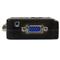STARTECH 2 Port Black USB KVM Switch Kit with Audio and Cables SV211KUSB small