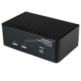 STARTECH 2 Port Dual DVI USB KVM Switch with Audio & USB 2.0 Hub SV231DD2DUA small
