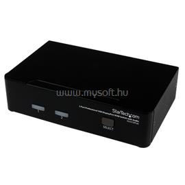 STARTECH 2 Port Professional USB DisplayPort KVM Switch with Audio SV231DPUA small
