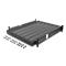 STARTECH 2U Sliding Server Rack Mount Shelf - 20 to 30in Adjustable Mounting Depth - Vented - 50lb - Heavy Duty Universal 19