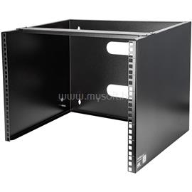 STARTECH 8U Wall Mount Network Rack - 14 Inch Deep (Low Profile) - 19" Patch Panel Bracket for Shallow Server and IT Equipment, Network Switches - 80lbs/36kg Weight Capacity, Black WALLMOUNT8 small