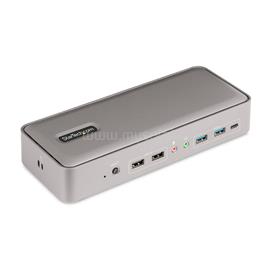 STARTECH Dual-Laptop USB-C KVM Docking Station, Dual Monitor 4K 60Hz DisplayPort Dock, 5-Port USB Hub, GbE, 90W/45W Power Delivery to Two Laptops 129UE-USBC-KVM-DOCK small