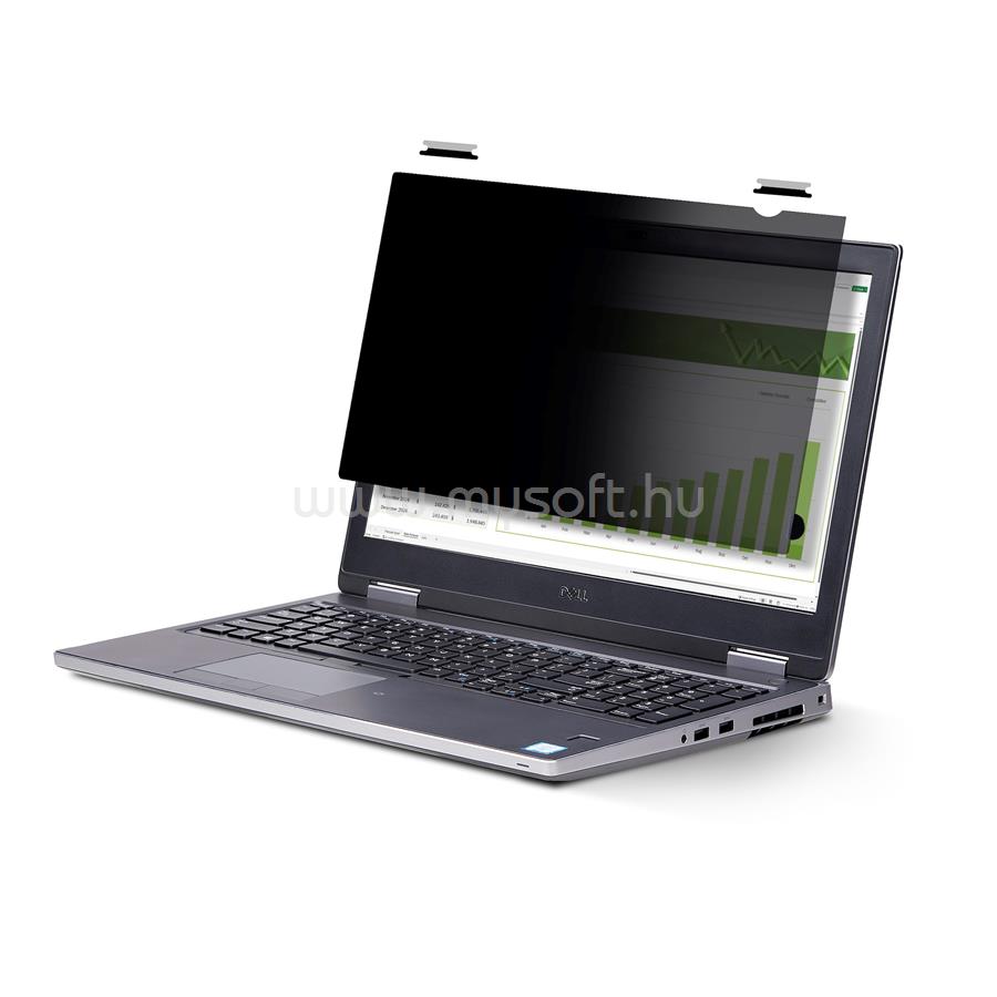 STARTECH 13.3-inch 16:10 Flip-Up Privacy Screen with Touch, Anti-Glare Blue Light Filter
