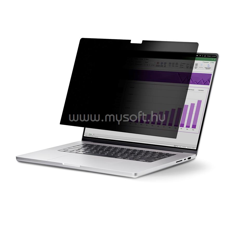 STARTECH 16-inch MacBook Pro M1 M2 M3 M4 M5 Magnetic Laptop Privacy Screen, Blue Light Screen Protector