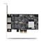 STARTECH 2-Port 2.5Gbps NBASE-T PCIe Network Card, Intel I225-V, Dual-Port Computer Network Card PR22GI-NETWORK-CARD small
