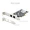 STARTECH 2-Port 2.5Gbps NBASE-T PCIe Network Card, Intel I225-V, Dual-Port Computer Network Card PR22GI-NETWORK-CARD small