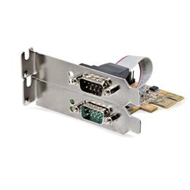 STARTECH 2-Port PCI Express Serial Interface Card, Dual Port PCIe to RS232 (DB9) Serial Card 21050-PC-SERIAL-LP small