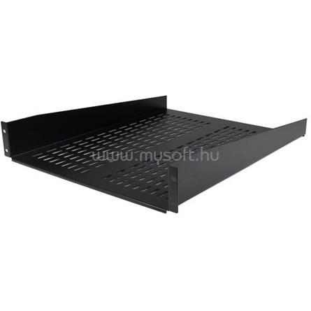 STARTECH 2U 19" rack polc (fekete)