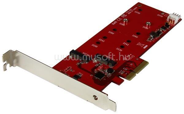 STARTECH 2X M.2 SSD CONTROLLER - PCIE .