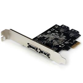 STARTECH 2X PCIE SATA III ESATA CARD PEXESAT322I small