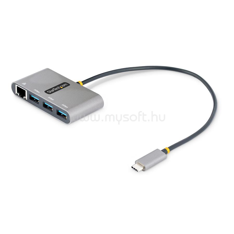 STARTECH 3-Port USB-C Hub with Ethernet