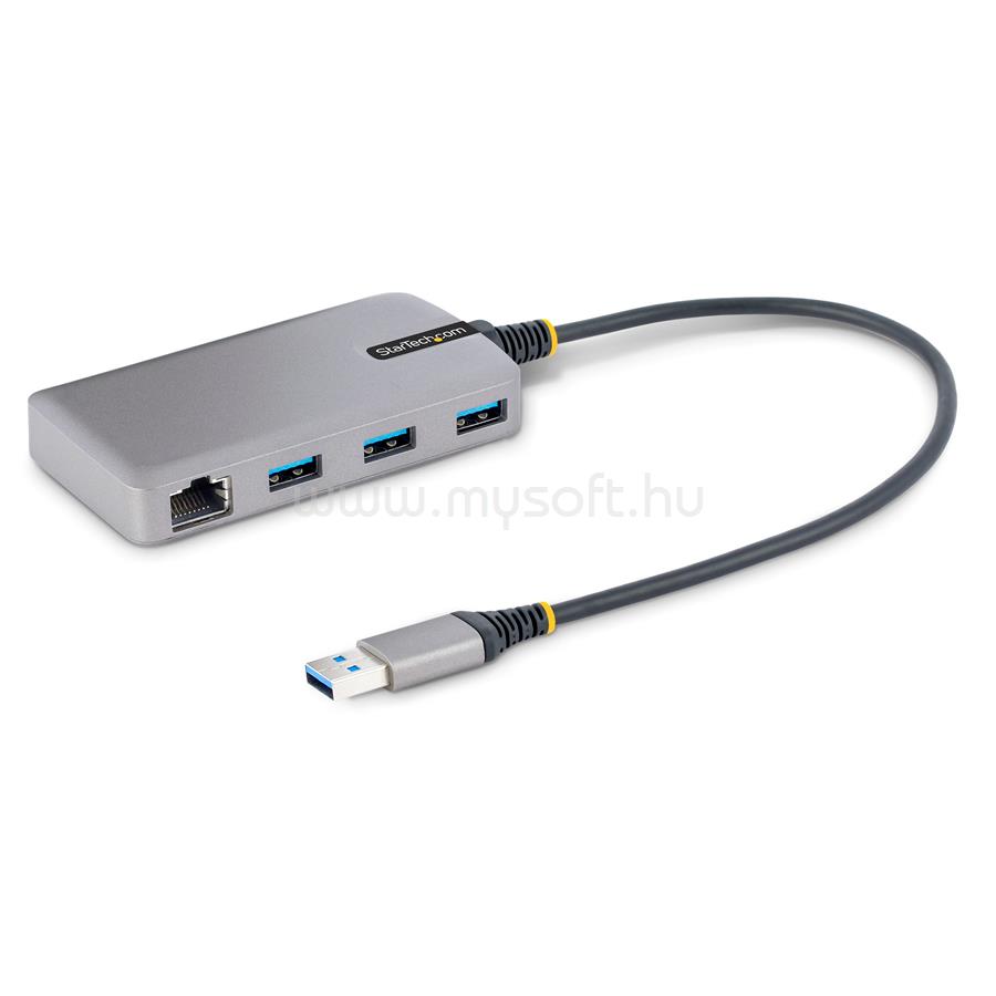 STARTECH 3-Port USB Hub with Ethernet