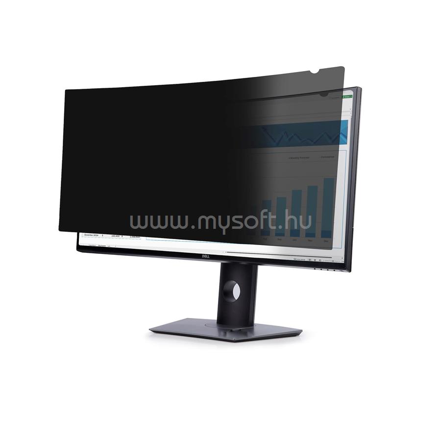 STARTECH Privacy Screen For Dell P3424WE Curved Ultrawide 21:9 Monitor, Double-Sided Filter Matte/Glossy