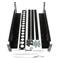 STARTECH 3U Universal Server Rack Rails - Fixed Mounting Rails - 19