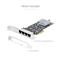 STARTECH 4-Port 2.5Gbps NBASE-T PCIe Network Card, Intel I225-V, Quad-Port Computer Network Card PR42GI-NETWORK-CARD small