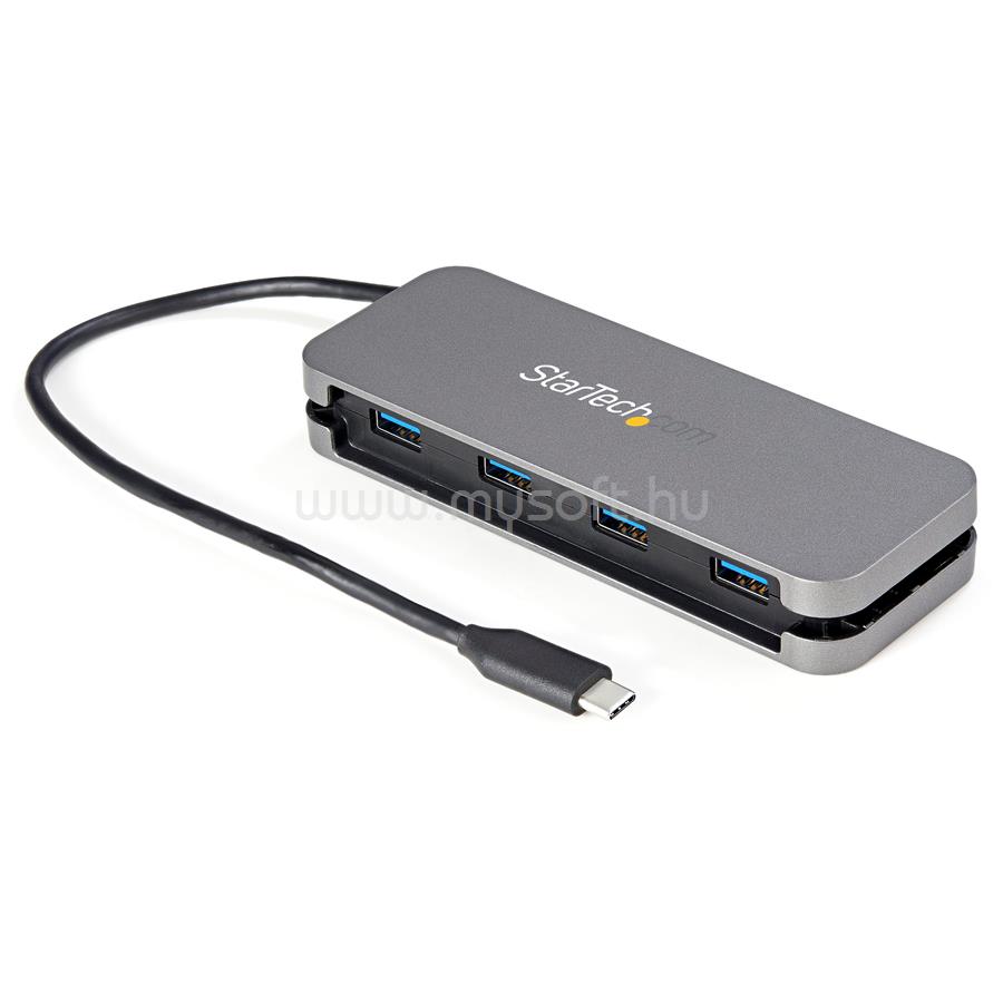 STARTECH 4 Port USB C Hub - 4x USB-A - USB 3.0 Type-C Hub - USB 3.2 Gen 1 (5Gbps)