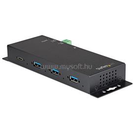 STARTECH 4-Port USB C Hub 10Gbps - Metal Industrial USB Type-C Hub w/ 3xUSB-A & 1xUSB-C HB31C3A1CME small