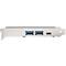 STARTECH 5-Port USB PCIe Card - 10Gbps USB 3.2 Gen 2 PCIe Card w/ 1x USB-C & 2x USB-A - 1x 2 Port IDC (Internal 5Gbps USB Header Expansion) PEXUSB312A1C1H small