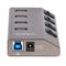 STARTECH 4 Port Self-Powered USB C Hub with Individual On/Off Switches, USB 3.0 (5Gbps) Expansion Hub with Power Supply 5G4AIBS-USB-HUB-EU small