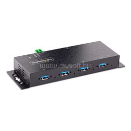 STARTECH 4-Port Industrial USB 3.0 5Gbps Hub, Rugged USB Hub with ESD Protection 5G4AINDNP-USB-A-HUB small