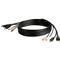 STARTECH 6ft 4-in-1 USB DisplayPort KVM Switch Cable w/ Audio & Microphone DP4N1USB6 small