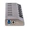 STARTECH 7 Port Self-Powered USB C Hub with Individual On/Off Switches, USB 3.0 (5Gbps) Expansion Hub with Power Supply 5G7AIBS-USB-HUB-EU small