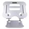 STARTECH Laptop Stand for Desk, Ergonomic Laptop Stand Adjustable Height, Aluminum, Portable, Supports up to 22lb (10kg) ADJ-LAPTOP-RISER small