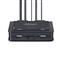 STARTECH 2-Port USB-C Cable KVM Switch, 4K 60Hz DisplayPort Output, Compact KVM with 4ft/1.2m USB Type-C/Audio Integrated Cables C2-D46-UC2-CBL-KVM small