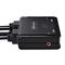 STARTECH 2-Port USB-C Cable KVM Switch, 4K 60Hz DisplayPort Output, Compact KVM with 4ft/1.2m USB Type-C/Audio Integrated Cables C2-D46-UC2-CBL-KVM small