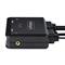 STARTECH 2-Port USB-C Cable KVM Switch, 4K 60Hz DisplayPort Output, Compact KVM with 4ft/1.2m USB Type-C/Audio Integrated Cables C2-D46-UC2-CBL-KVM small