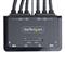 STARTECH 2-Port Dual-Monitor DisplayPort Cable KVM Switch, 4K 60Hz, Compact KVM with 5ft/1.5m USB-A/DisplayPort/Audio Integrated Cables C2-DD46-UA2-CBL-KVM small