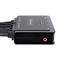 STARTECH 2-Port Dual-Monitor HDMI Cable KVM Switch, 4K 60Hz, Compact KVM with 5ft/1.5m USB-A/HDMI/Audio Integrated Cables C2-DH46-UA2-CBL-KVM small