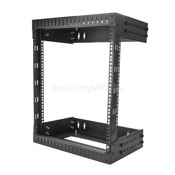 STARTECH.COM 20" 12U nyitott fali rackszekrény fekete