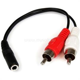 STARTECH 6IN 3.5MM TO RCA AUDIO CABLE . MUFMRCA small