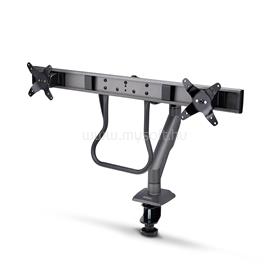STARTECH Desk Mount Dual Monitor Arm with Crossbar, Up To 27" Displays, VESA 75x75/100x100, Max 33lb/15kg H2M1AS2-MONITOR-ARM small